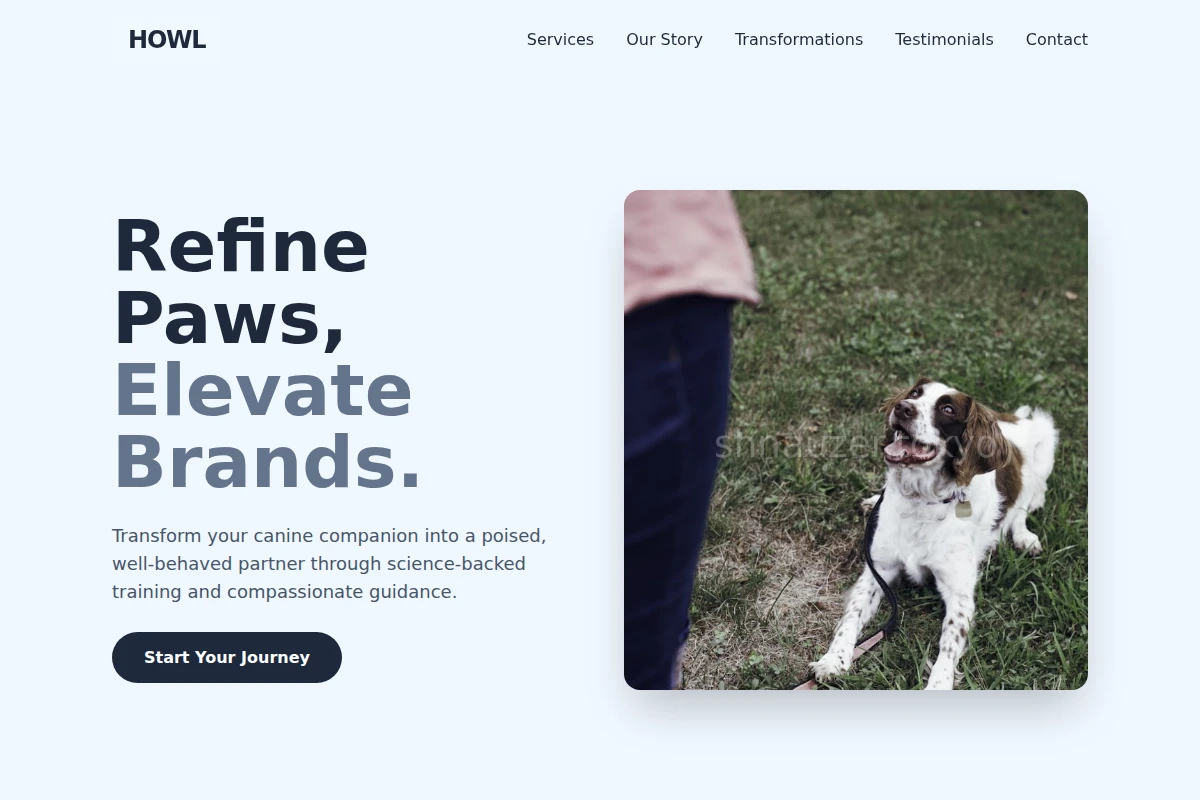 Howl Dog Training