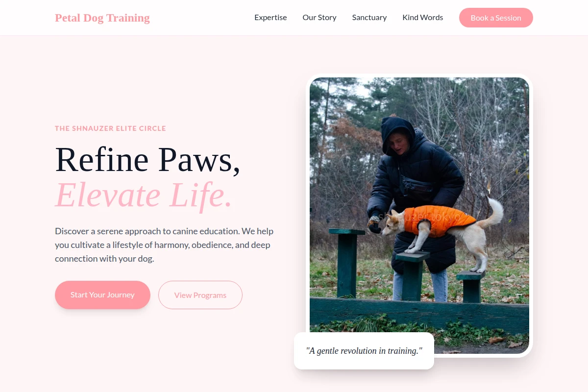Petal Dog Training