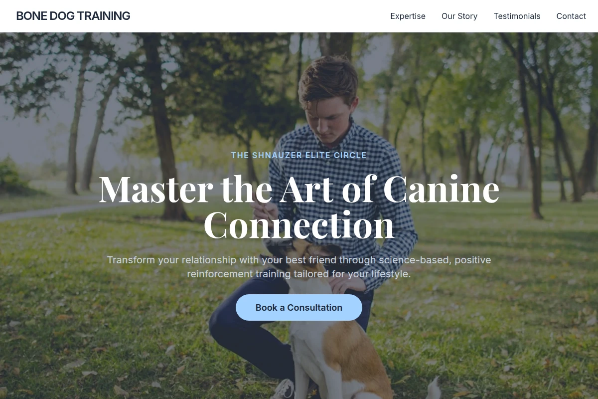 Bone Dog Training