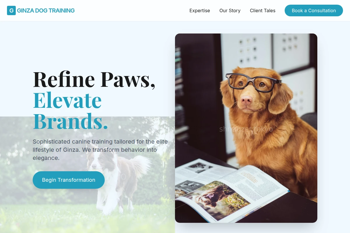 Ginza Dog Training