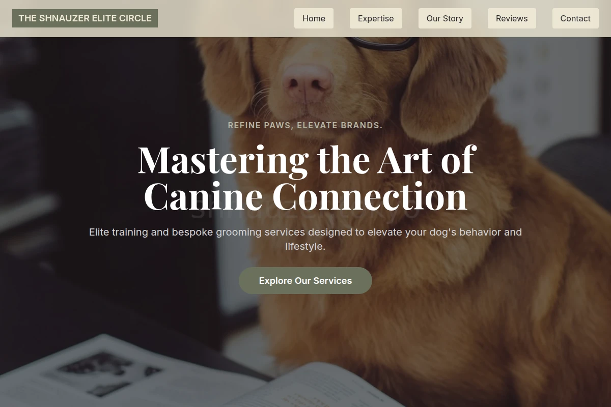 Groom Dog Training