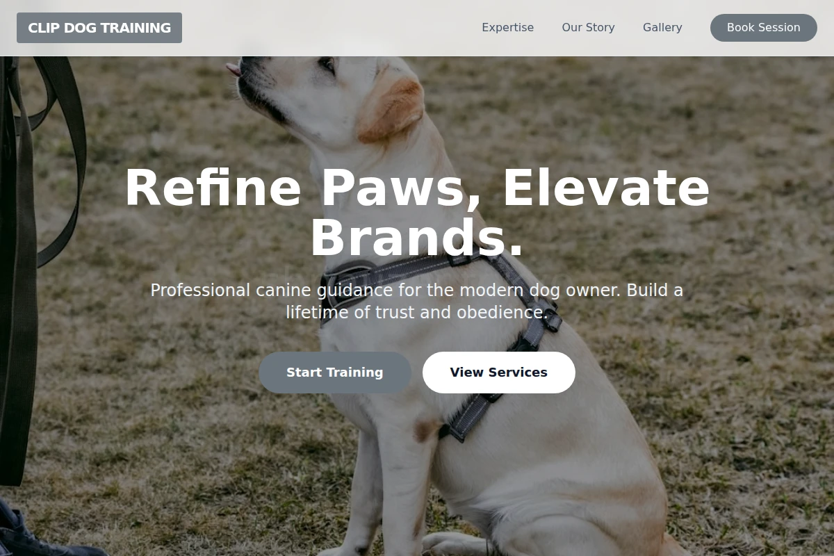 Clip Dog Training