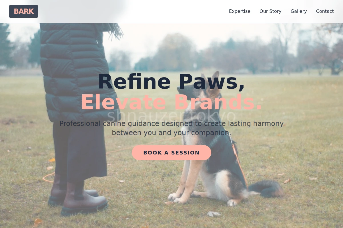 Bark Dog Training