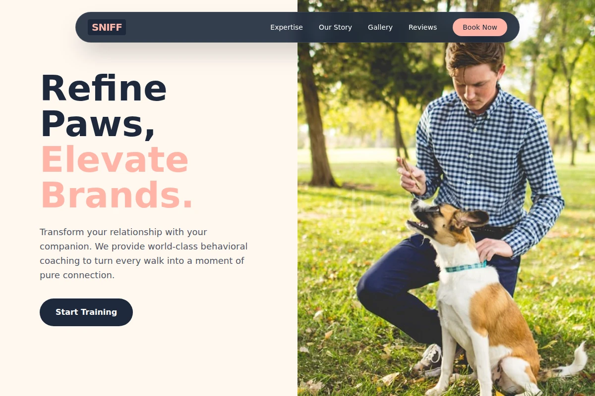 Sniff Dog Training