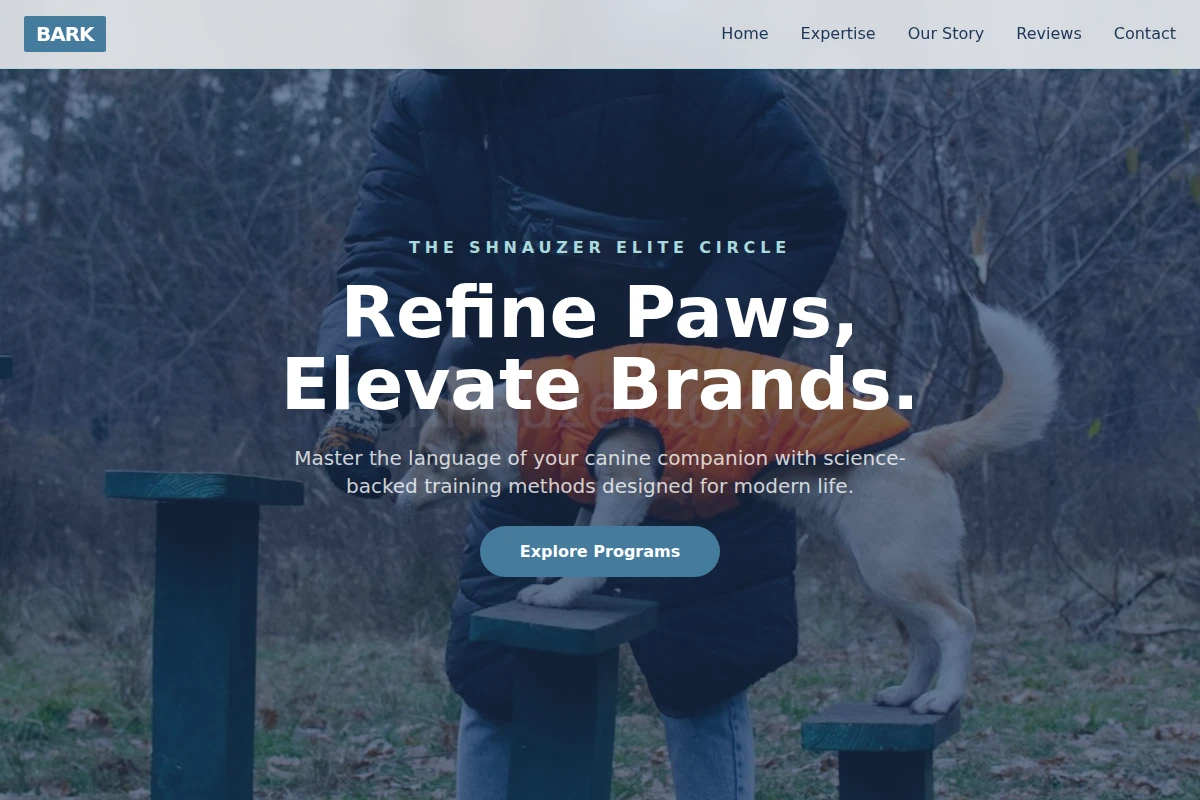 Bark Dog Training