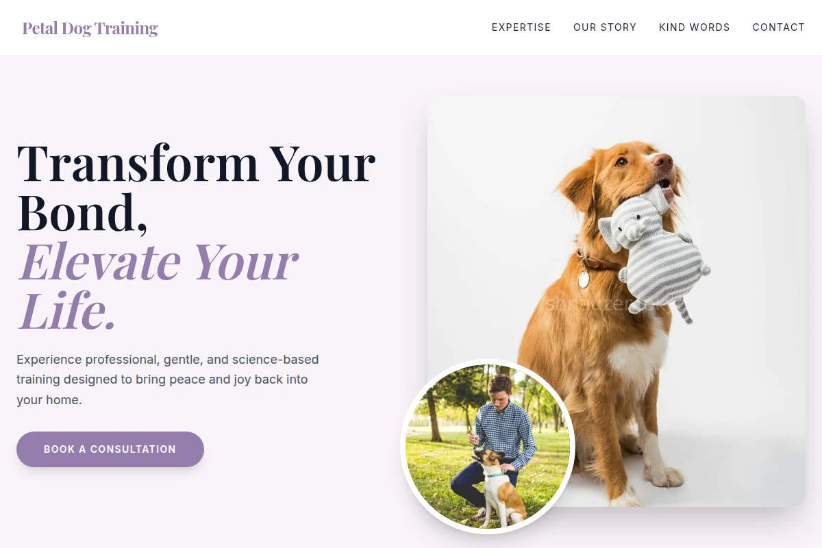 Petal Dog Training
