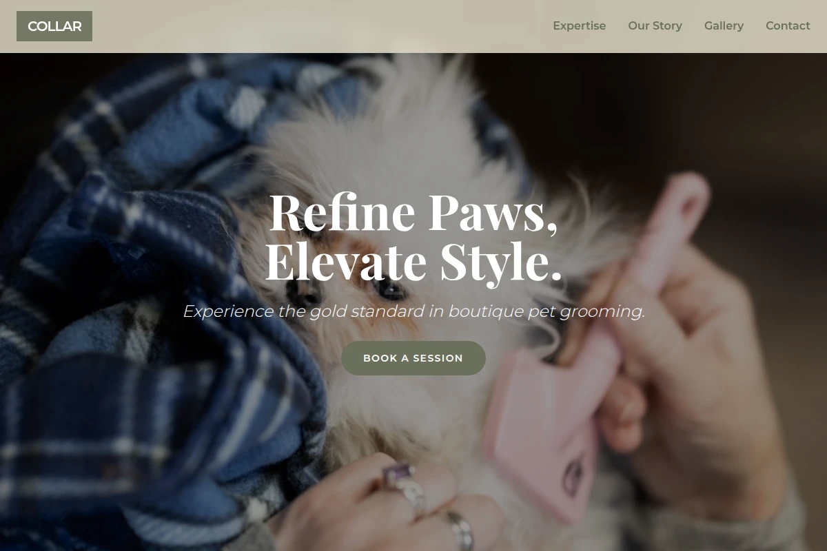 Collar Pet Grooming
