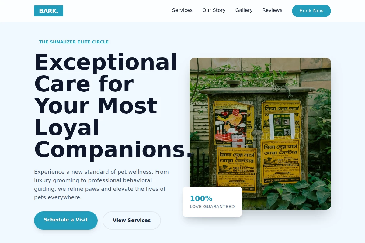 Bark Pet Services