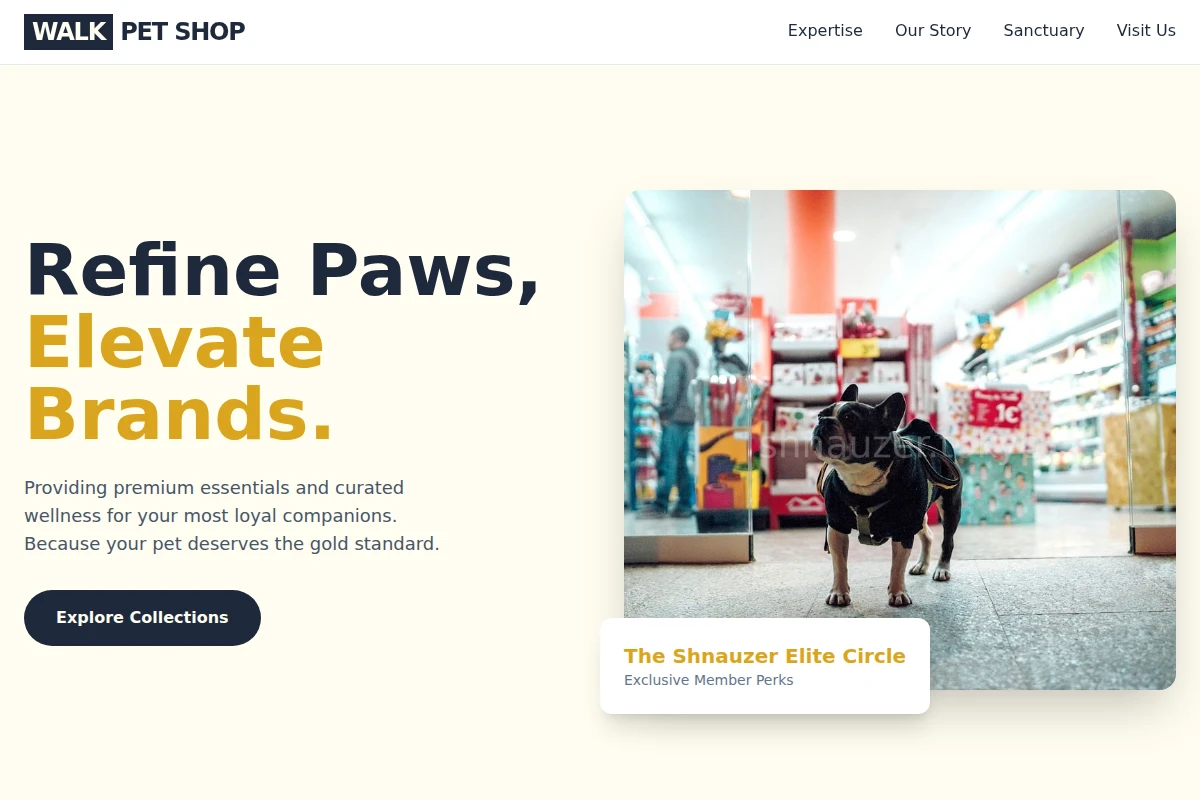 Walk Pet Shop