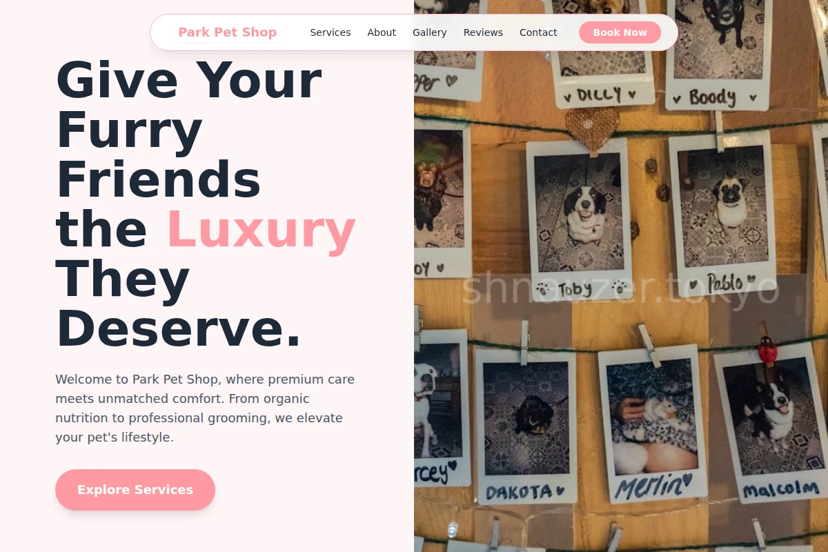 Park Pet Shop