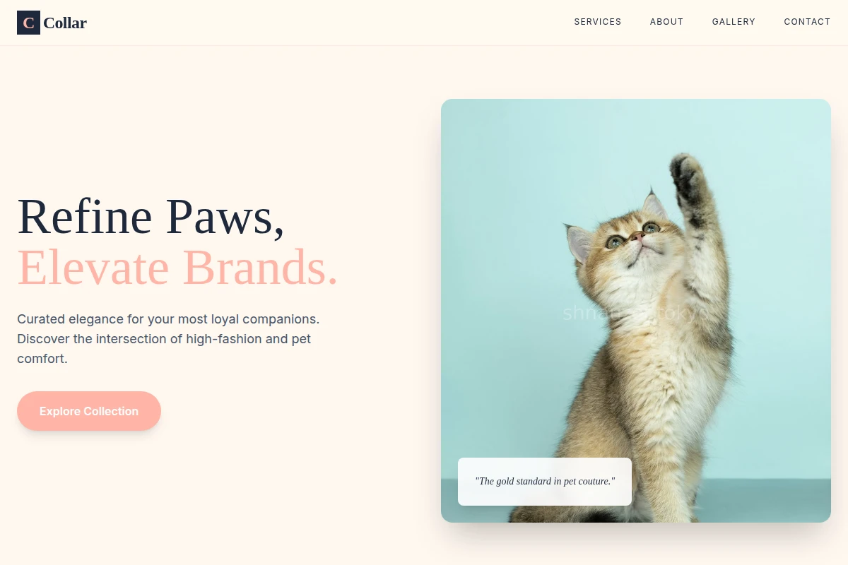 Collar Pet Shop