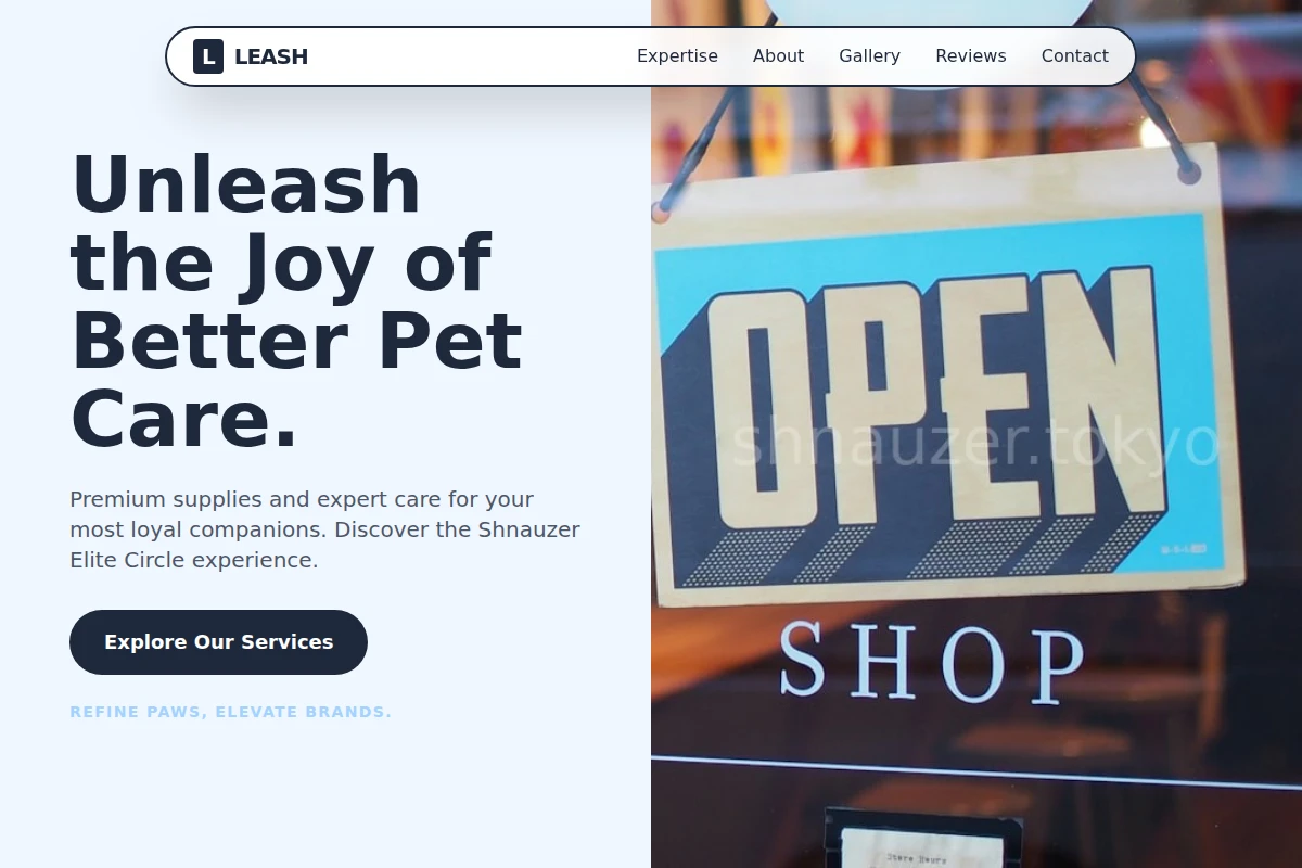 Leash Pet Shop