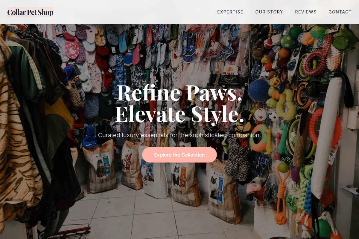 Collar Pet Shop