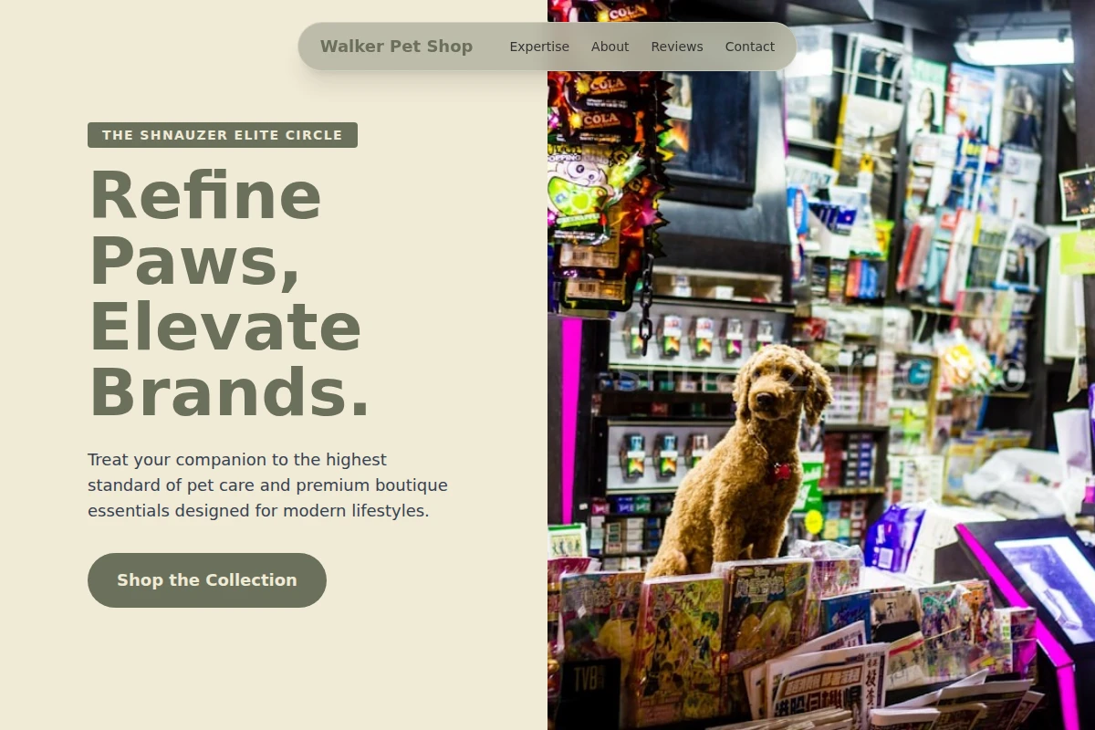 Walker Pet Shop