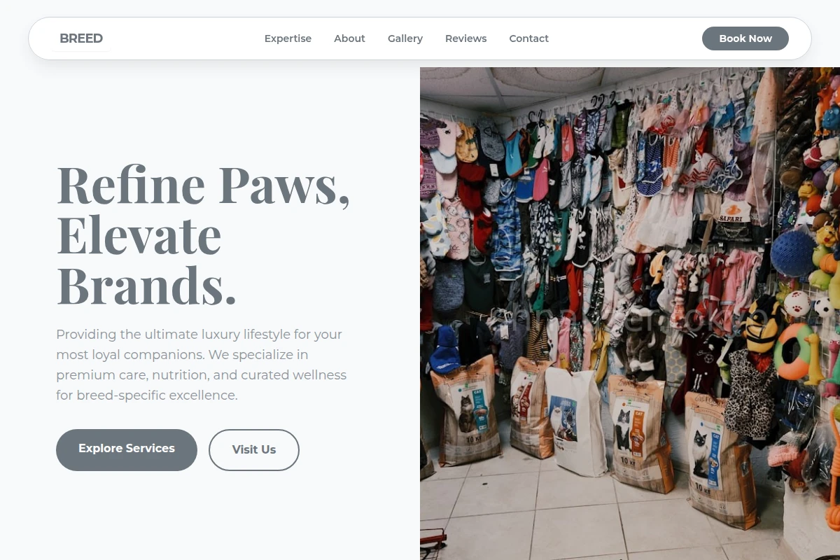 Breed Pet Shop